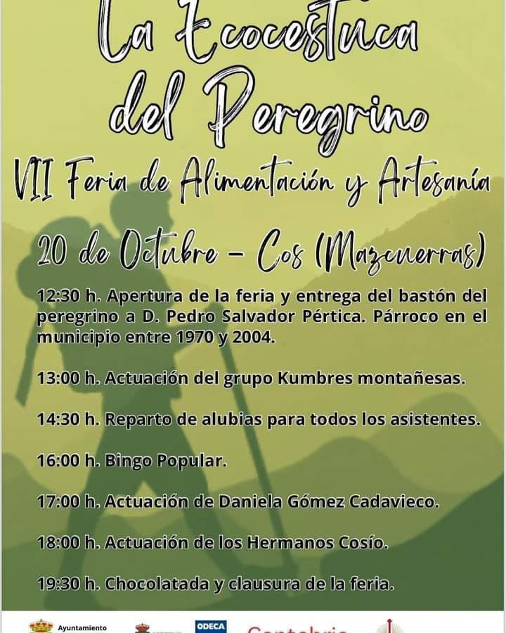 Domingo 20 de octubre Ecocestuca del Peregrino en Cos ( Mazcuerras)