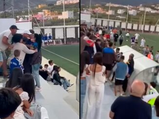 Una brutal pelea entre padres paraliza un partido de fútbol base en Canarias