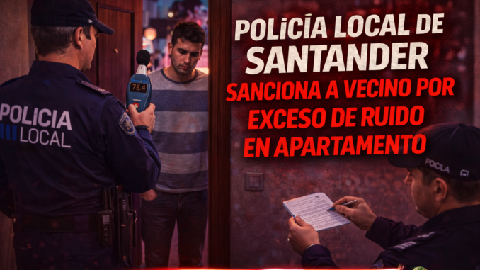 Denunciada por molestias de ruidos en tono elevado, perturbando con ello el descanso de la vecindad