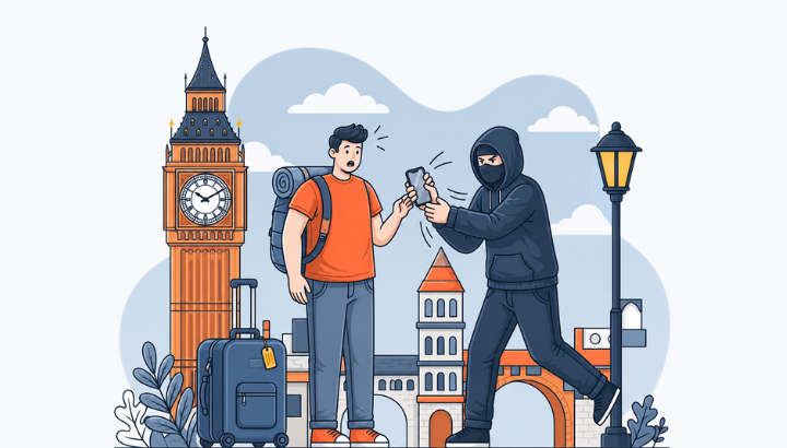 Pierdes o te roban el móvil durante un viaje, así debes actuar para proteger tus datos y tus cuentas